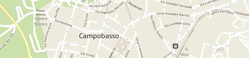 Mappa della impresa degustazione caffe' iannetta a CAMPOBASSO