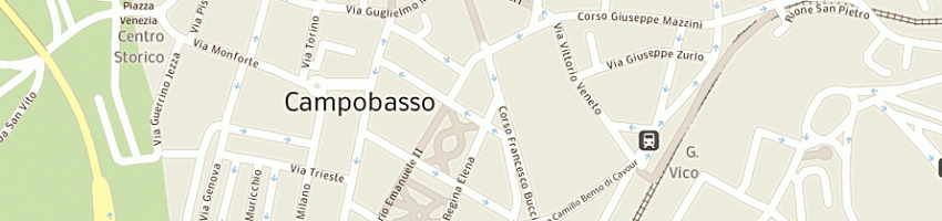 Mappa della impresa stile calzature di di toro edvige e del cioppo antonello snc a CAMPOBASSO
