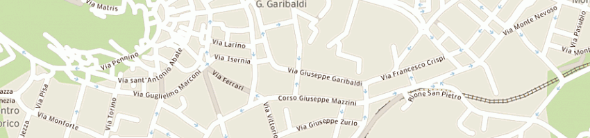 Mappa della impresa cts centro turistico studentesco a CAMPOBASSO