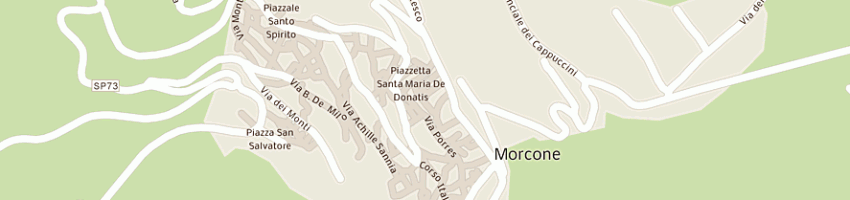 Mappa della impresa rinaldi giuseppina a MORCONE