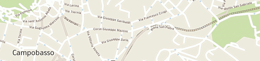 Mappa della impresa piano giuseppe a CAMPOBASSO