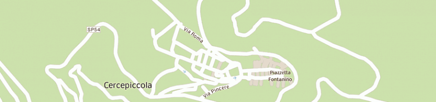 Mappa della impresa pisani renato a CERCEPICCOLA