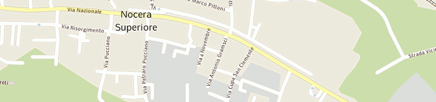 Mappa della impresa ristorante la lanterna a SALERNO