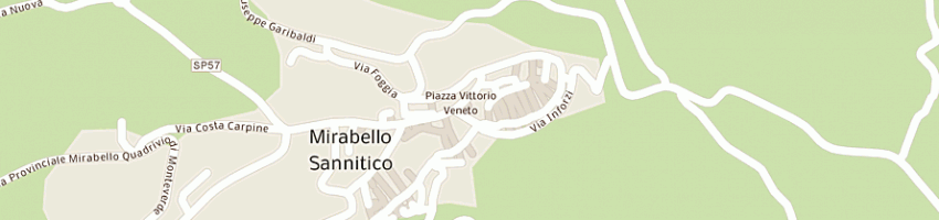 Mappa della impresa di sisto giuseppe a MIRABELLO SANNITICO