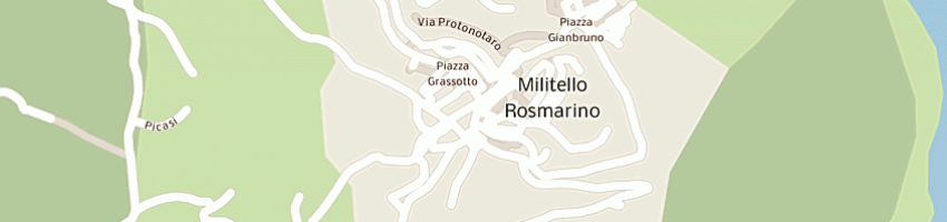 Mappa della impresa poste italiane spa a MILITELLO ROSMARINO