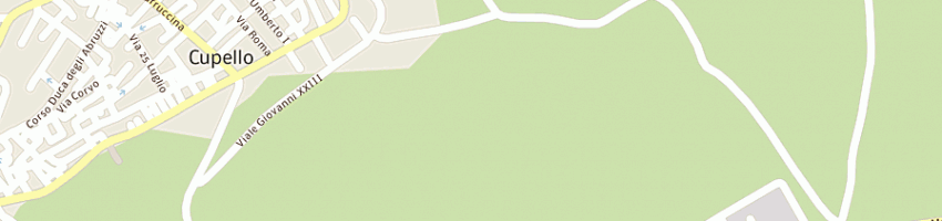 Mappa della impresa spurgo servizi ambiente srl a CUPELLO