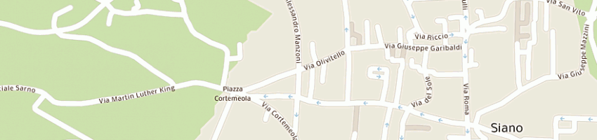Mappa della impresa aliberti eugenio a SIANO
