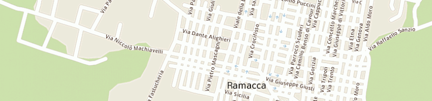 Mappa della impresa furnari alfio a RAMACCA