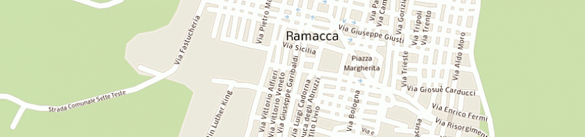 Mappa della impresa leanza giovanni a RAMACCA