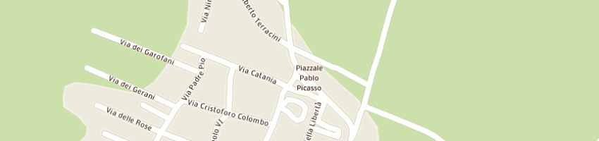 Mappa della impresa paglia venerando a RAMACCA