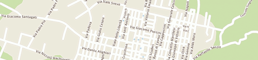 Mappa della impresa azienda unita' sanitaria locale n3 a RAMACCA