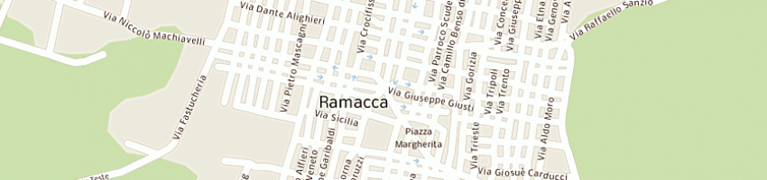 Mappa della impresa municipio a RAMACCA