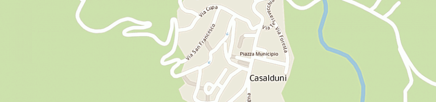 Mappa della impresa farmacia meoli drvincenzo a CASALDUNI
