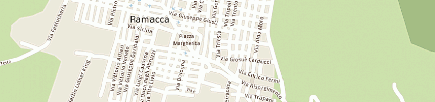 Mappa della impresa condotta agraria a RAMACCA