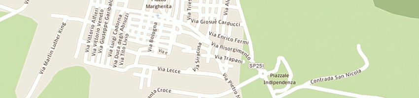 Mappa della impresa sarra minichello carmela a RAMACCA