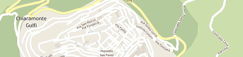 Mappa della impresa miano aldo a CHIARAMONTE GULFI