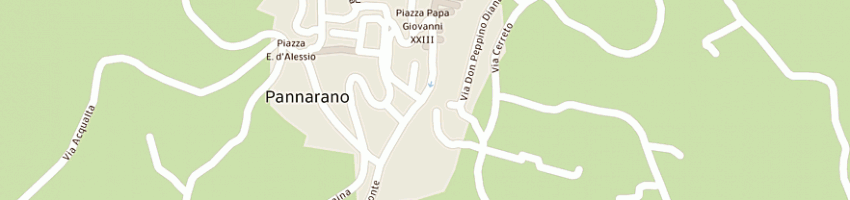 Mappa della impresa siano michele a PANNARANO