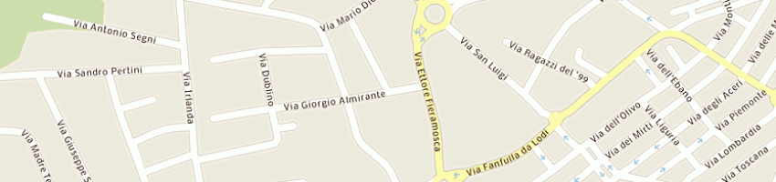 Mappa della impresa massari arturo a RAGUSA