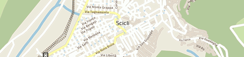 Mappa della impresa blanco angelo a SCICLI