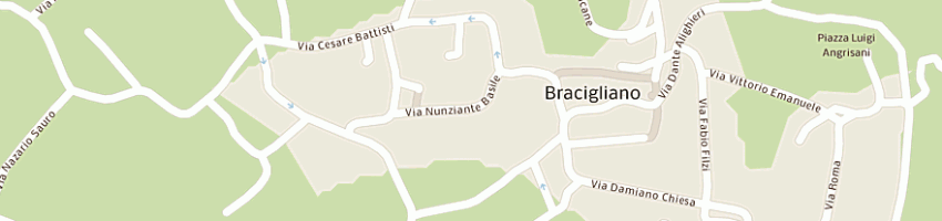 Mappa della impresa gisolfi giuseppe a BRACIGLIANO