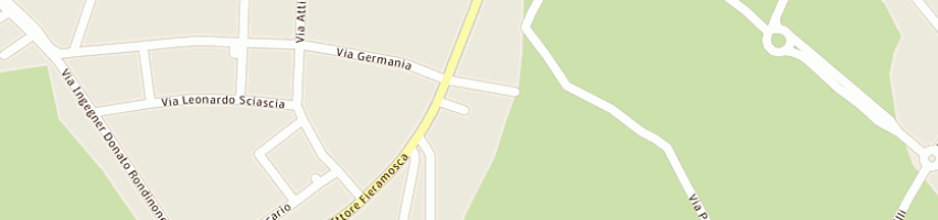 Mappa della impresa vitale coronado maria elena a RAGUSA