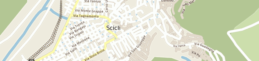 Mappa della impresa portelli angelo a SCICLI