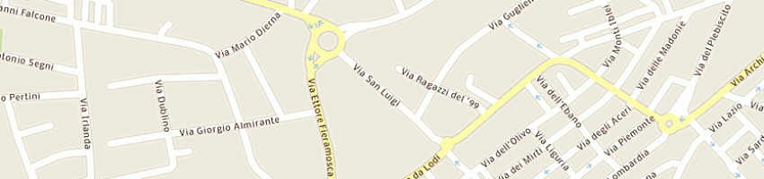 Mappa della impresa diana anardino a RAGUSA
