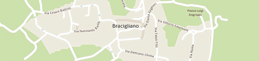 Mappa della impresa alfano alfonso a BRACIGLIANO