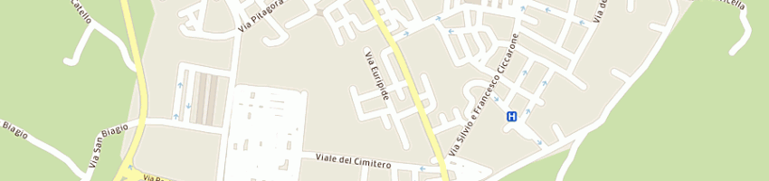 Mappa della impresa di francesco e la verghetta (snc) a VASTO
