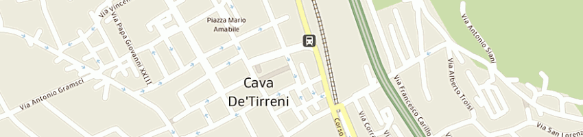 Mappa della impresa cheveux d'ange  - snc - di medolla carmine e c a CAVA DE TIRRENI