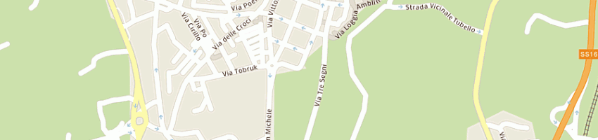 Mappa della impresa d aurizio carmine a VASTO