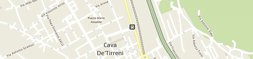 Mappa della impresa tatu' e c  di viviani e polacco - snc - a CAVA DE TIRRENI
