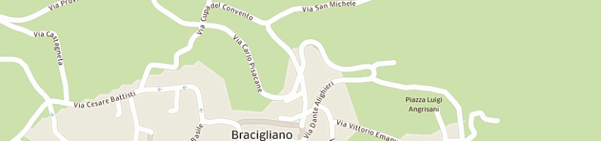 Mappa della impresa convento s francesco a BRACIGLIANO