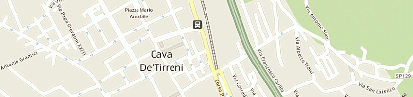 Mappa della impresa ansaldi felice giovanni a CAVA DE TIRRENI