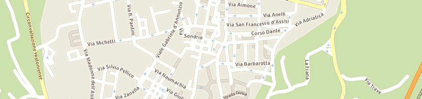 Mappa della impresa le spose di donnaluna a VASTO