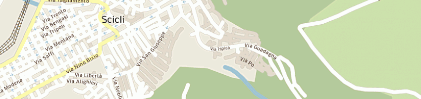 Mappa della impresa ibleatur (srl) a RAGUSA