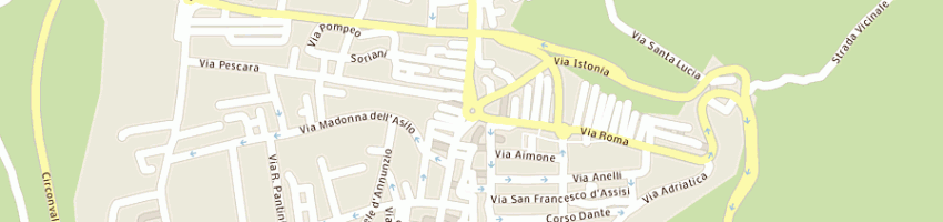 Mappa della impresa sagi moda sas di saggese francesco a VASTO