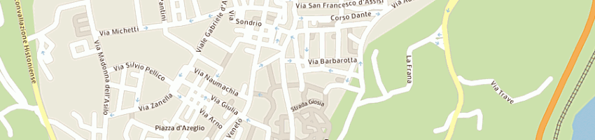 Mappa della impresa new class di di vincenzo pina a VASTO