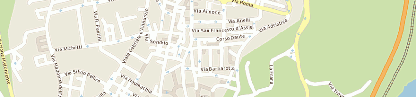 Mappa della impresa malatesta francesco paolo a VASTO