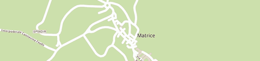 Mappa della impresa cirino assunta a MATRICE