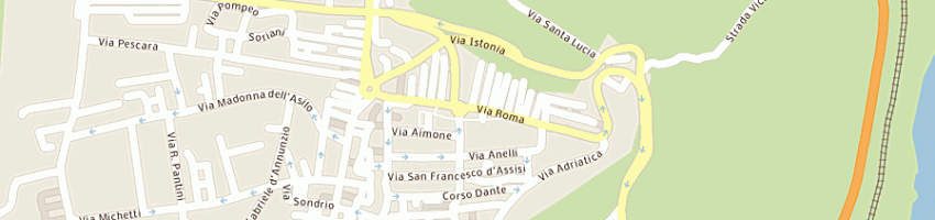 Mappa della impresa parrucchiera cinzia di ranieri cinzia a VASTO