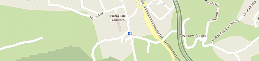 Mappa della impresa pisapia giuliano a CAVA DE TIRRENI