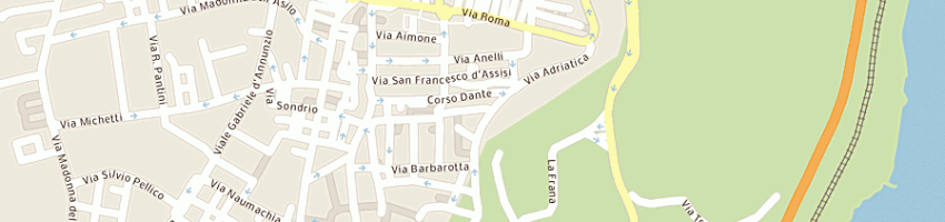 Mappa della impresa parrucchiera paola a VASTO