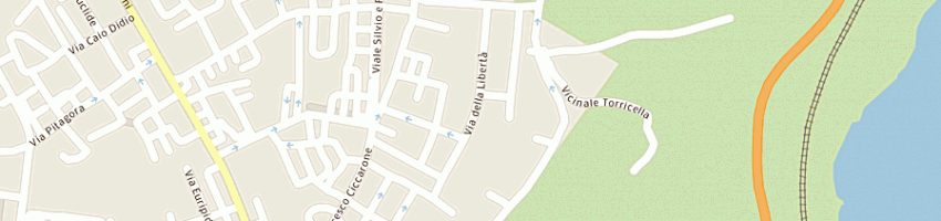 Mappa della impresa finamore patrizia a VASTO