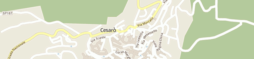 Mappa della impresa saraniti calogero a CESARO 