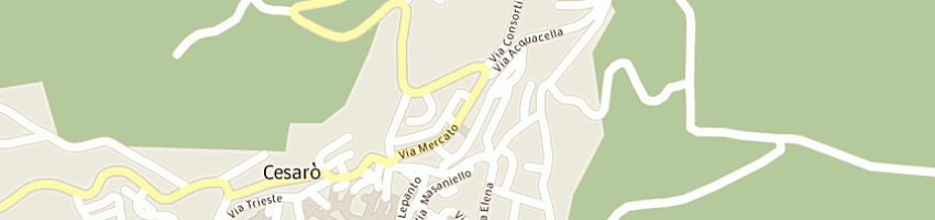 Mappa della impresa saraniti a CESARO 