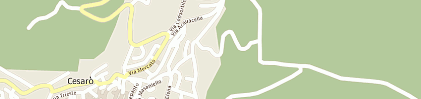 Mappa della impresa miraglia salvatore a CESARO 