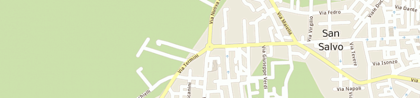 Mappa della impresa societa' ediltreste snc di chiacchia renato e c a SAN SALVO