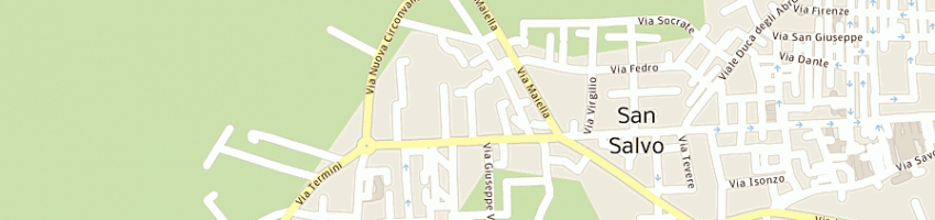 Mappa della impresa banca di credito cooperativo della valle del trigno mafalda - san salv a SAN SALVO
