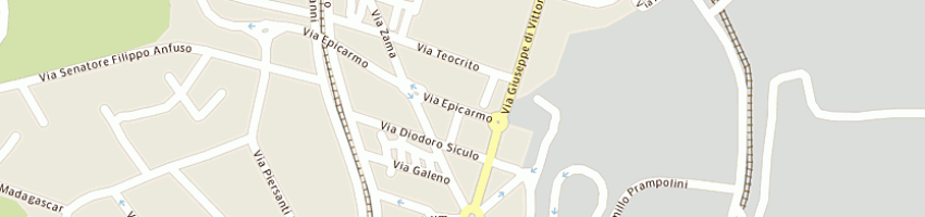 Mappa della impresa acconciature uomo donna laura e salvatore di tidona e cappello snc a RAGUSA